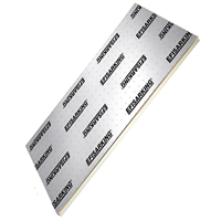 Panneau isolant en polyuréthane pour toiture en pente - Efisarking Soprema - R= 6,00 m².K/W - 2,40 M x 1,20 M - ép.130 MM