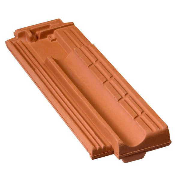 Demi-tuile Marseille Héritage en terre cuite - BMI Monier - Rouge