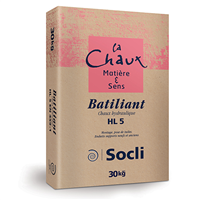 Chaux hydraulique HL5 Batiliant - pour montages scellements et sous-enduits - sac de 30 kg