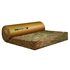 Rouleau laine de verre acoustique pour murs et combles - Acoustilaine 035 Knauf - R=2,10 m².K/W - 8,10 M x 1,20 M - ép.75 MM