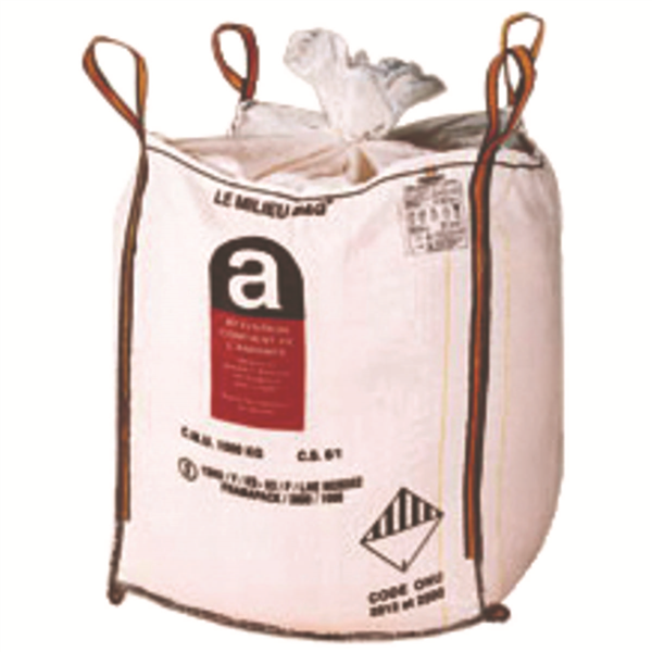 BIG BAG AMIANTE 90X90X115 CM 4SANG