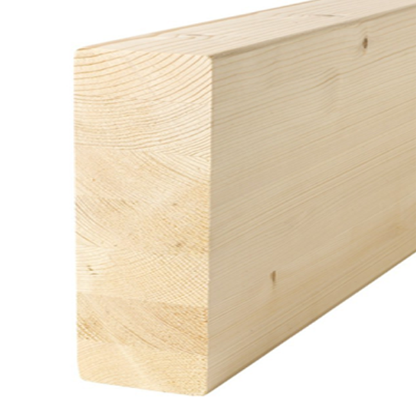 Lamellé-collé en sapin GL24H - bois traité classe 2 incolore - 120 x 360 mm - longueur 13,50 M
