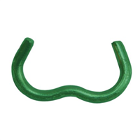 Agrafe Omega 20 pour fixation grillage - Edma - Acier galvanisé plastifié vert - Boîte de 1000