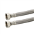Flexible alimentation double Femelle à visser - F 15 x 21 - Longueur 500 mm - Inox tressé