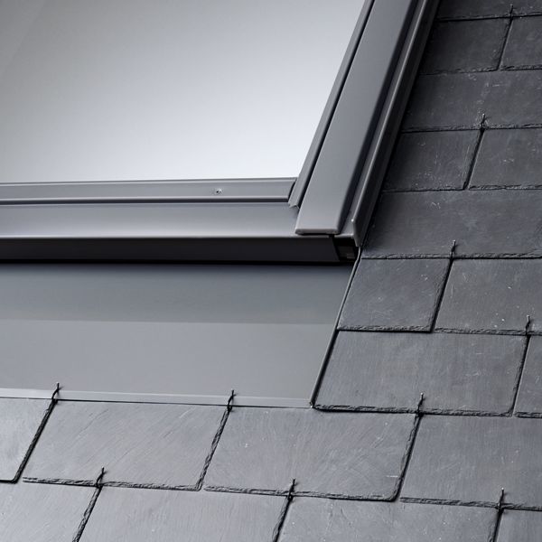 Raccord EDN pour fenêtre de toit Velux MK04 - 78,0 CM x 98,0 CM - pour ardoises pose encastrée
