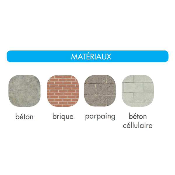 Couronne diamant à sec Topline SD6 pour carotteuse à percussion raccord 1"1/4 Ø 42 x 300 mm