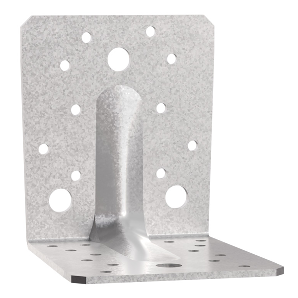 Équerre renforcée EBR90 Simpson Strong-Tie - 90 x 90 mm - largeur 65 mm - ép. 2.5 mm