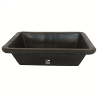 Auge de maçon Obra en caoutchouc rectangulaire 30 L