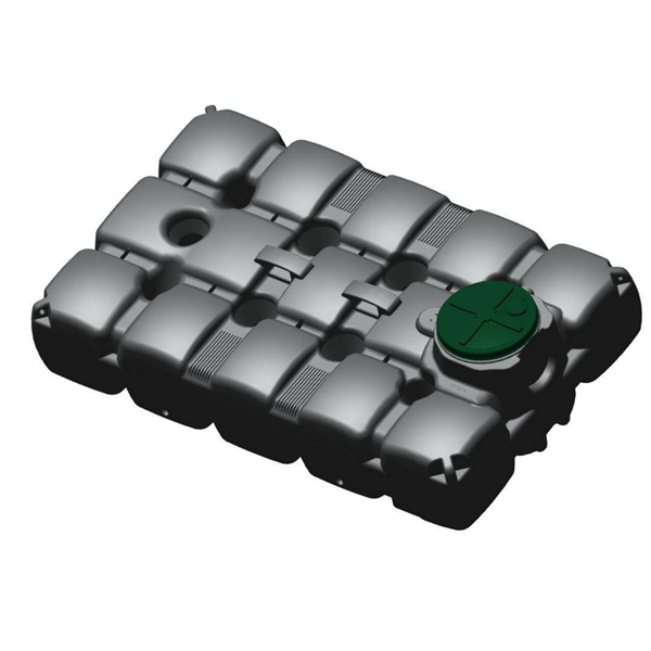 CUVE EAU PLUIE AQUAMOP PLATE PE 5M3