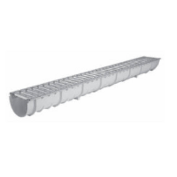 MEAHOME CLASSIC avec grille passerelle en acier galvanisé A15 1M