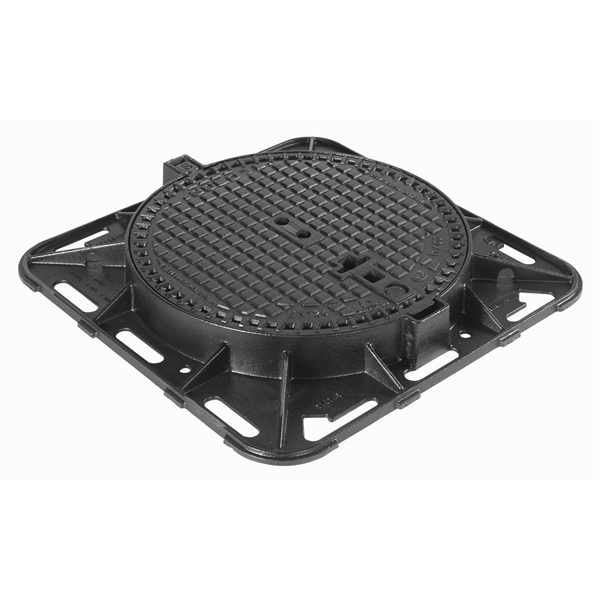 REGARD FONTE NF 850X850 ARTICULE CADRE CARRE D400 SANS MARQUAGE - EJ SOLO CC