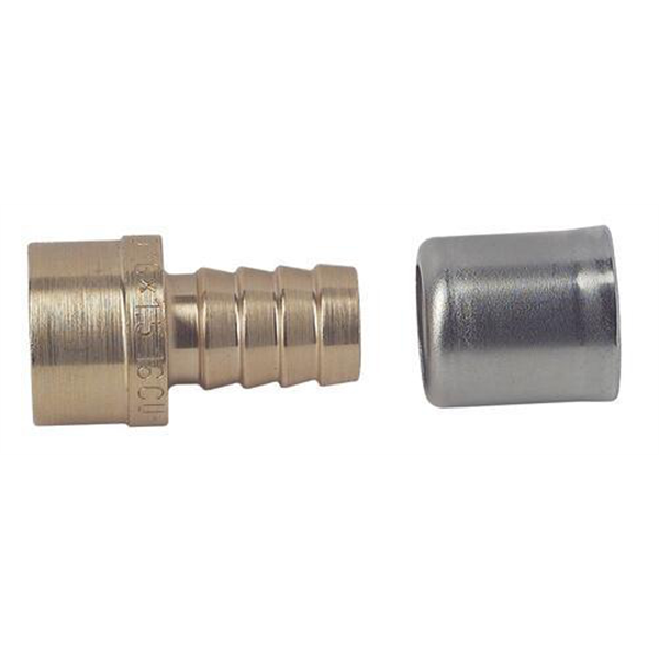 Raccord à sertir PER Ø20 et à souder sur tube cuivre Ø22