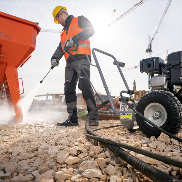 Nettoyeur haute pression thermique essence - HD 8/23 G Classic Karcher - Débit 800 litres/heure