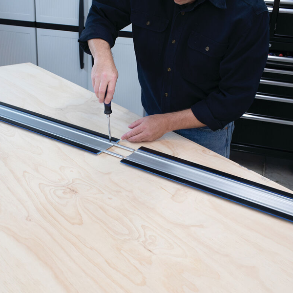 Rail de guidage d'extension Kreg KMA2750 pour Accu-Cut - avec accessoires de fixation - 127 cm