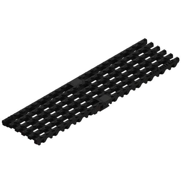 GRILLE CAILLEBOTIS FONTE MAILLE 28X12MM - L500 - CANIVEAUX X100-M100 - D400
