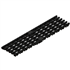 GRILLE CAILLEBOTIS FONTE MAILLE 28X12MM - L500 - CANIVEAUX X100-M100 - D400