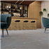 Carrelage sol intérieur effet terrazzo en grès cérame émaillé avec surface ABS - Castone - 80,0 CM x 80,0 CM - ép. 10,00 MM - Gris ciment