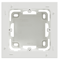Boîte de montage simple en saillie Schneider Odace Styl pour 1 poste - blanc brillant RAL 9003