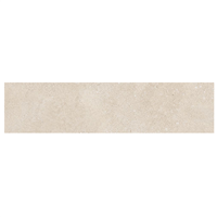 Plinthe de carrelage intérieur effet béton en grès cérame émaillé - Betonico - 45,0 CM x 8,5 CM - Beige clair