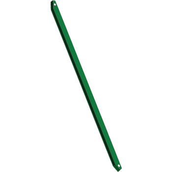Jambe de force plastifiée pour poteau de clôture grillage souple - Dirickx - Hauteur 1,50 m - Vert