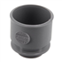 Manchette femelle d'adaptation PVC à visser pour raccordement de canalisation - Ø 40 - Gris