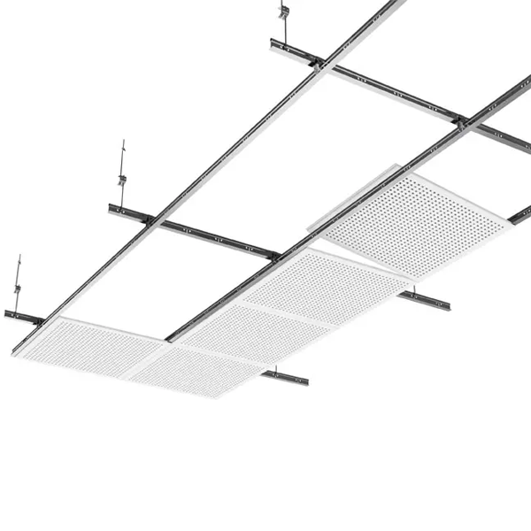 Dalle de plafond dépolluante - Gyptone Activ'Air Quattro 20 à Bords A (droits) - 600,0 MM x 600 MM - ép. 10,00 MM