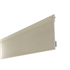 Bardage PVC extérieur imitation bois peint - Isocel Veiné Bois - 166,00 MM x 18,00 MM - Long. 4,00 M - Ambre clair