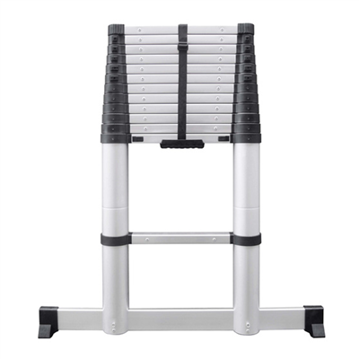 Échelle télescopique en aluminium X-SCOPIC Tubesca - hauteur pliée 0,90 M - hauteur dépliée 3,80 M - hauteur d'accès max 4,70 M