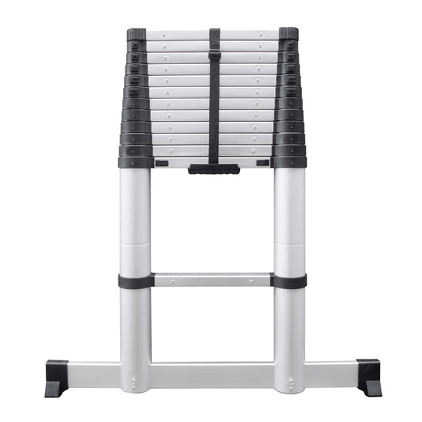 Échelle télescopique en aluminium X-SCOPIC Tubesca - hauteur pliée 0,90 M - hauteur dépliée 3,80 M - hauteur d'accès max 4,70 M