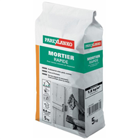 Mortier rapide pour réparation et scellement - Parexlanko - sac de 5,0 KG