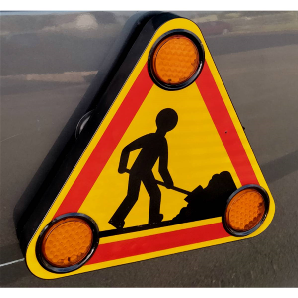 TRIANGLE LED MAGN. 1 FACE