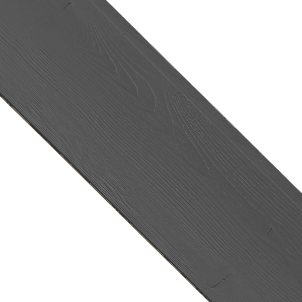 Bardage peint et saturé en sapin du Nord - profil Eastwood - Gris Anthracite (RAL 1013) - 19 MM x 125 MM x 0.60 M