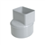 MANCHON POUR TUBE DE DESCENTE 82X56-D100  GRIS