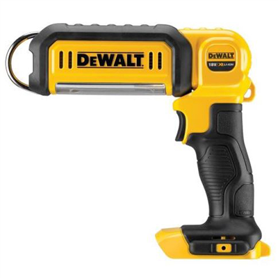 Lampe LED DeWalt XR 18V DCL050 faisceau large tête articulée (sans batterie ni chargeur)
