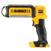 Lampe LED DeWalt XR 18V DCL050 faisceau large tête articulée (sans batterie ni chargeur)