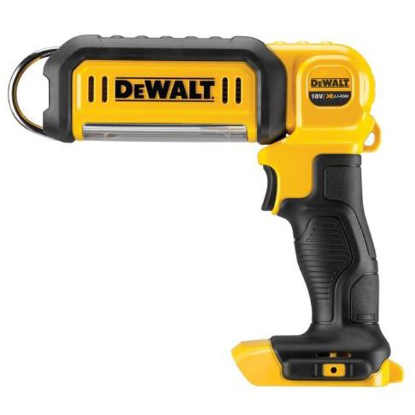 Lampe LED DeWalt XR 18V DCL050 faisceau large tête articulée (sans batterie ni chargeur)