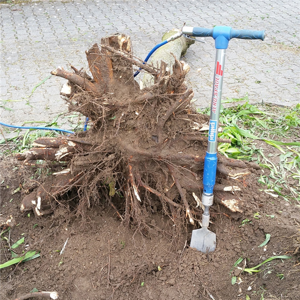 Bêche pneumatique Scheppach Aero2Spade Outil universel 5 en 1 6.3 bar 280l/min