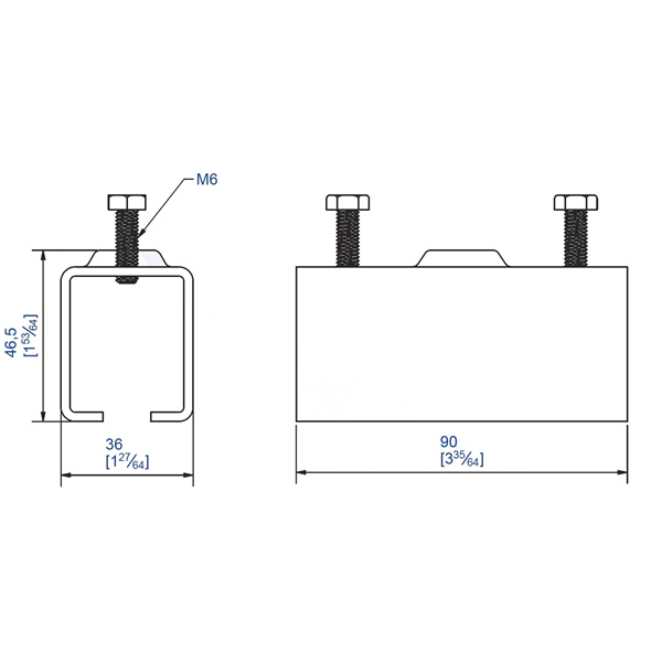 Manchon de raccordement nu 3531M