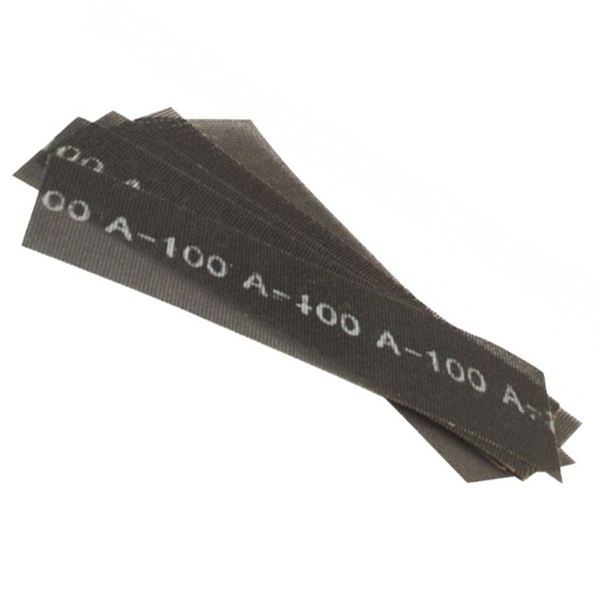 Treillis abrasif pour travaux de ponçage - Dimensions feuille 290 x 100 mm - Grain 80 - Par 10