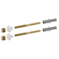 Fixations WC à goujons 6 x 70 mm - chevilles 8 x 40 mm - Noyon et Thiabault