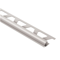 Baguette d'angle pour carrelage Schlüter Rondec Aluminium anodisé mat - Hauteur 10,0 MM - Longueur 2,50 M