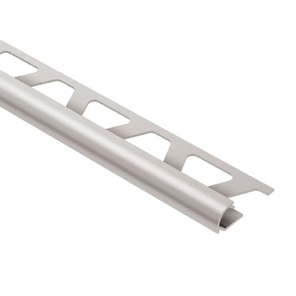 Baguette d'angle pour carrelage Schlüter Rondec Aluminium anodisé mat - Hauteur 8,0 MM - Longueur 2,50 M