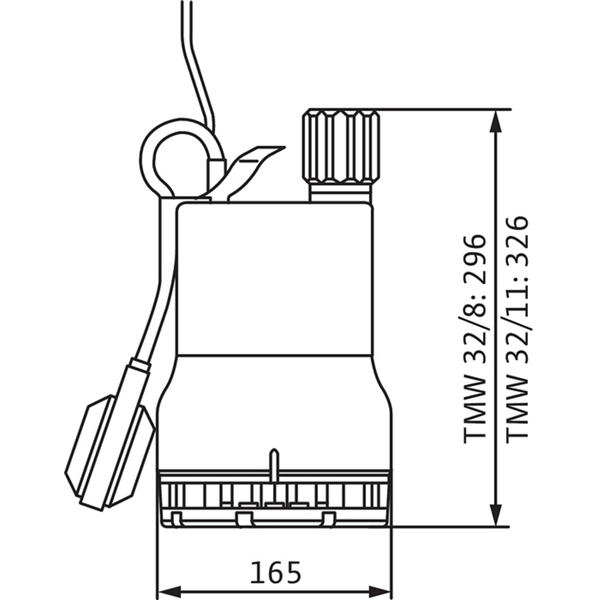 Pompe submersible Wilo-Drain TMW32/8 (4048413)