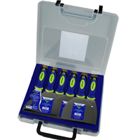 Mallette pour plaquiste Gypso de 5 couteaux à enduire et 1 riflard