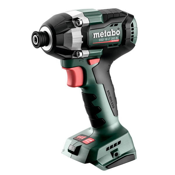 Visseuse à chocs sans fil 18V Metabo SSD 18 LT 200 BL - 200 Nm - en coffret sans batterie ni chargeur