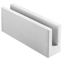 Bloc chaînage horizontal en béton cellulaire - Compact 15 Ytong - 625,0 MM x 250,00 MM - ép. 150,00 MM