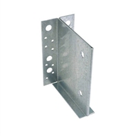 Etrier à âme intérieure ETNM - largeur 70 mm - hauteur 185 mm - profondeur 130 mm - épaisseur 2 mm