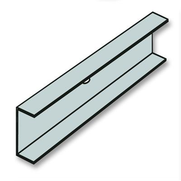 Éclisse 2Plus Prégymétal Siniat pour plafonds grandes portées - 24 pièces