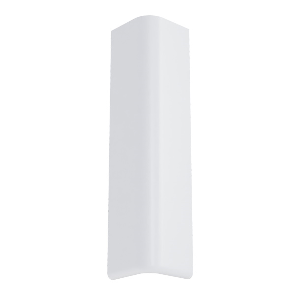 Angle extérieur 90° pour planche de rive Rivepro - Blanc - Hauteur 180,00 MM