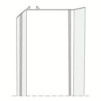 Couvre-joint d'angle en PVC